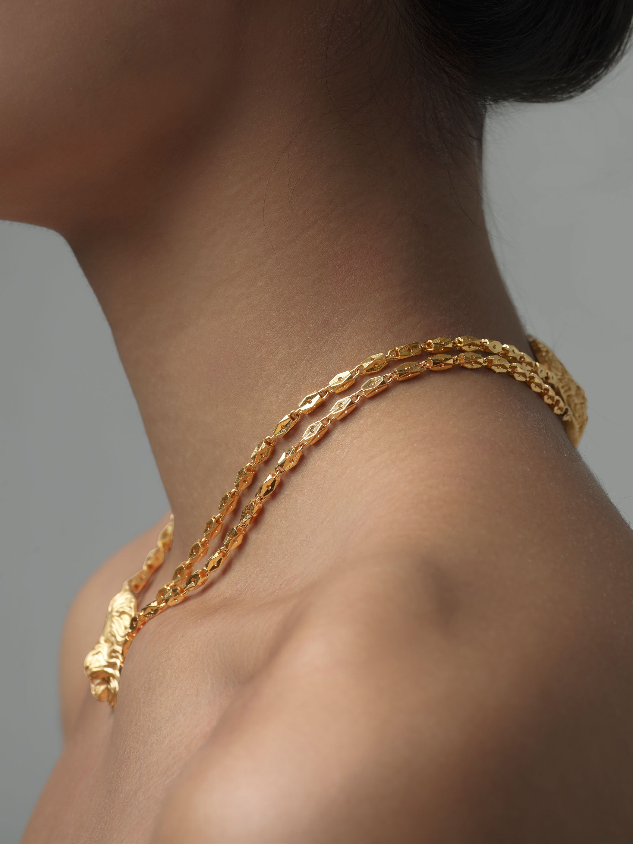 Angel-Devil Double Necklace