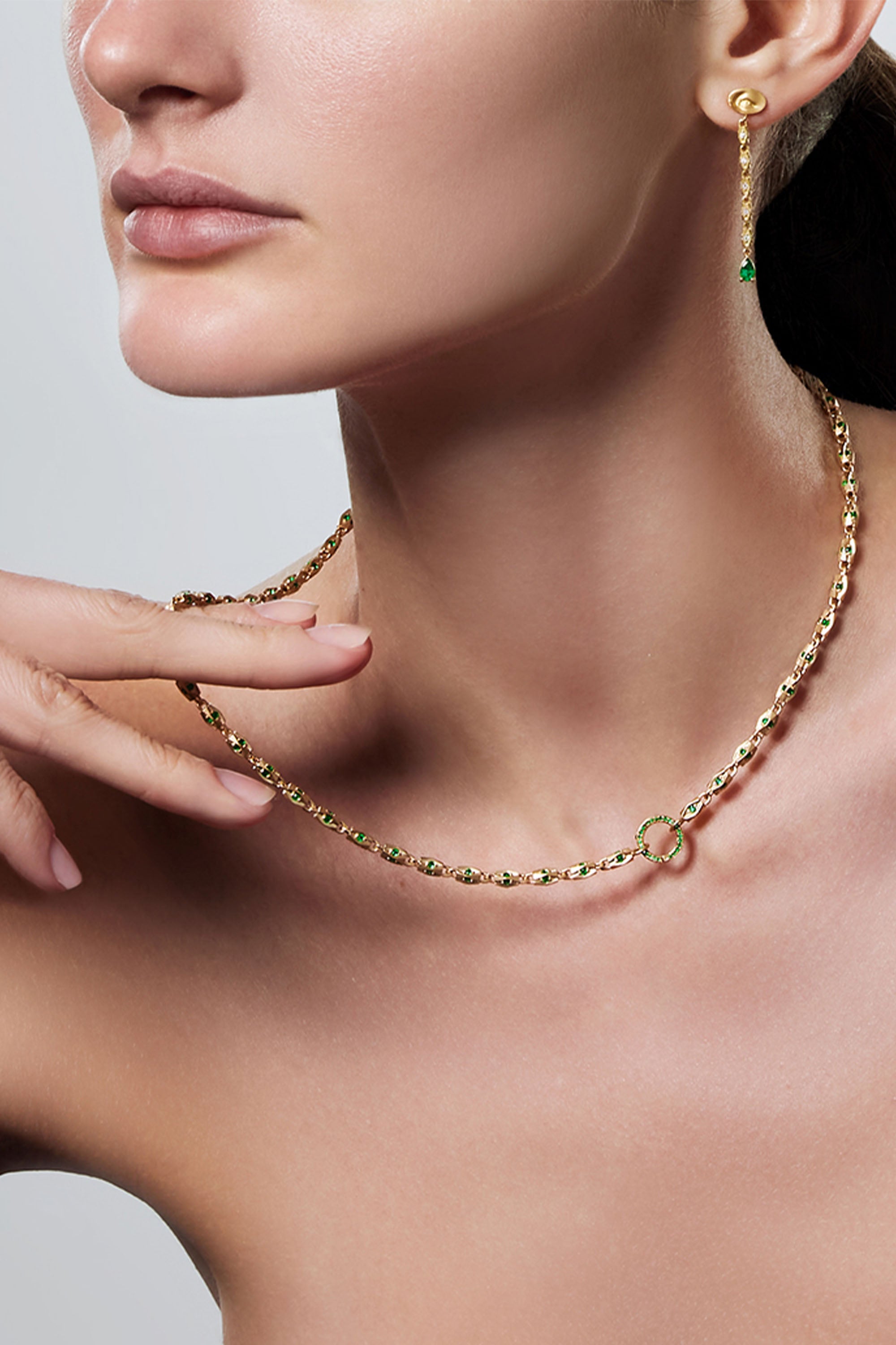 Mother Chain Earring