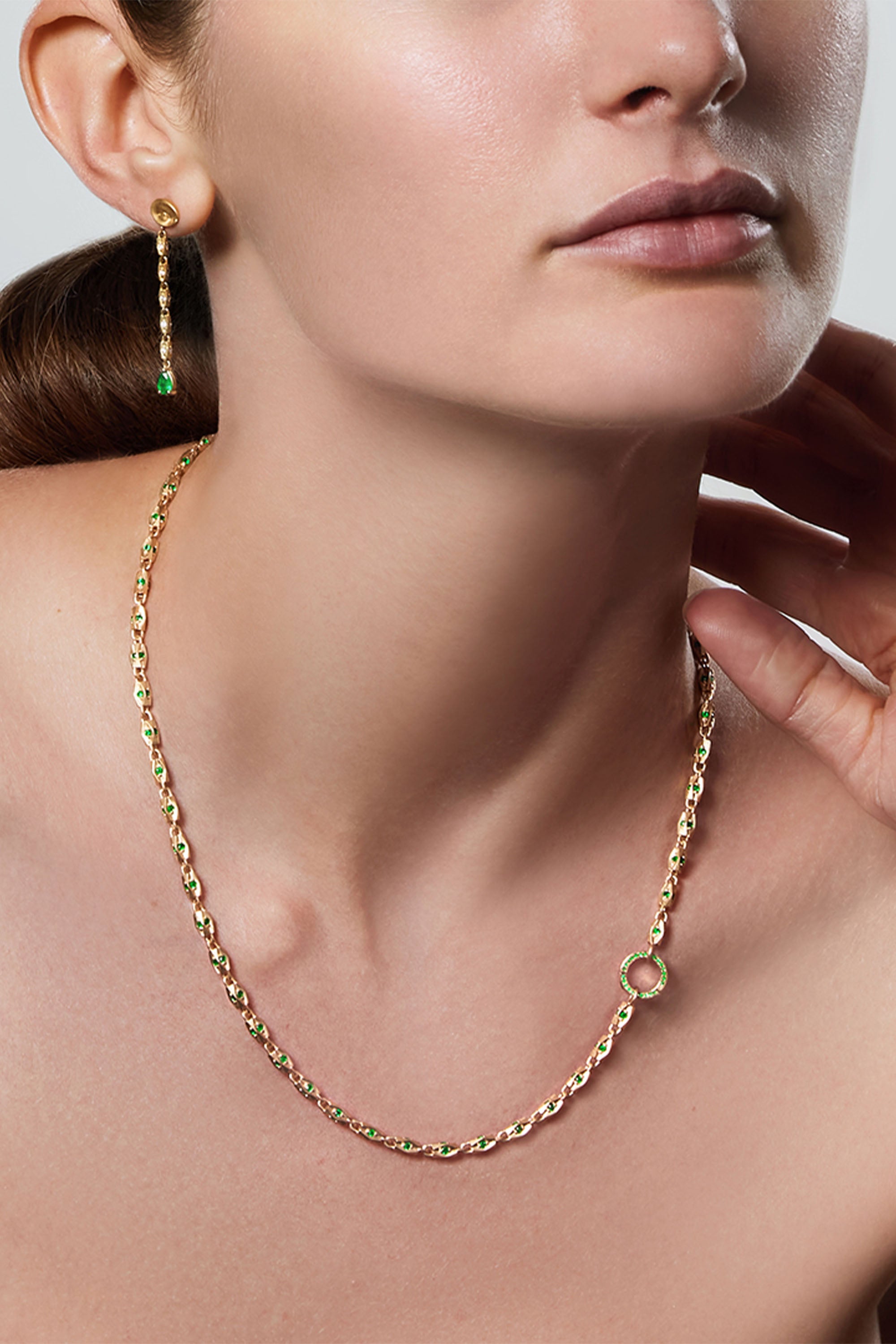 Mother Chain Earring
